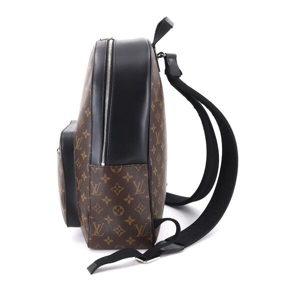 Louis Vuitton Monogram Macassar Josh NV Backpack Rucksack - Picture 2 of 8